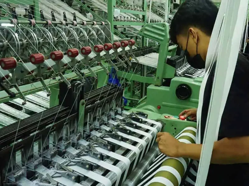 Produksi Braiding Elastic