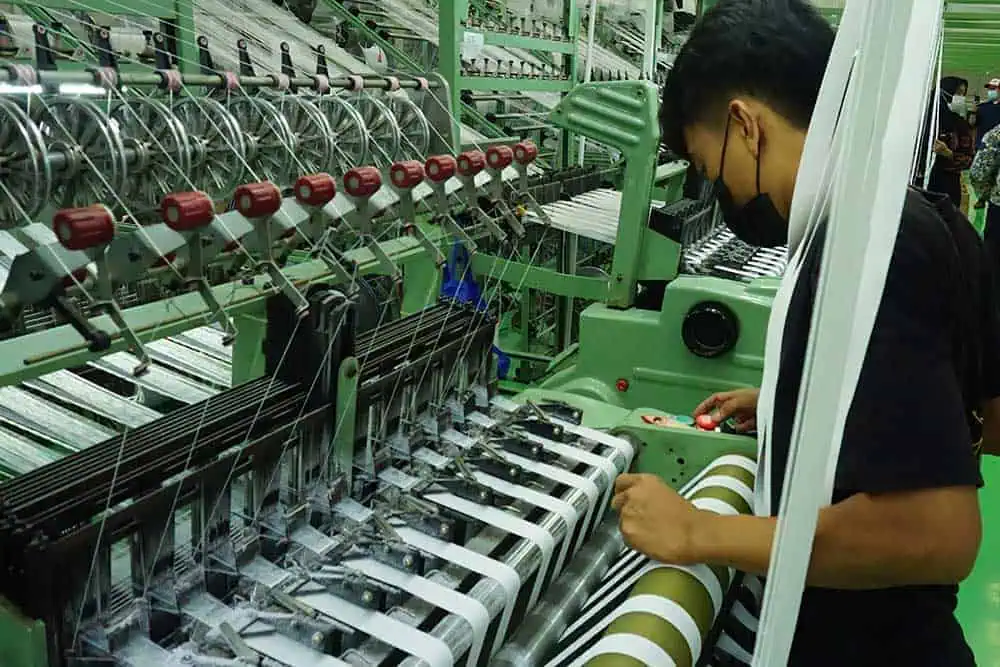 Tren Industri Braiding Elastic 2